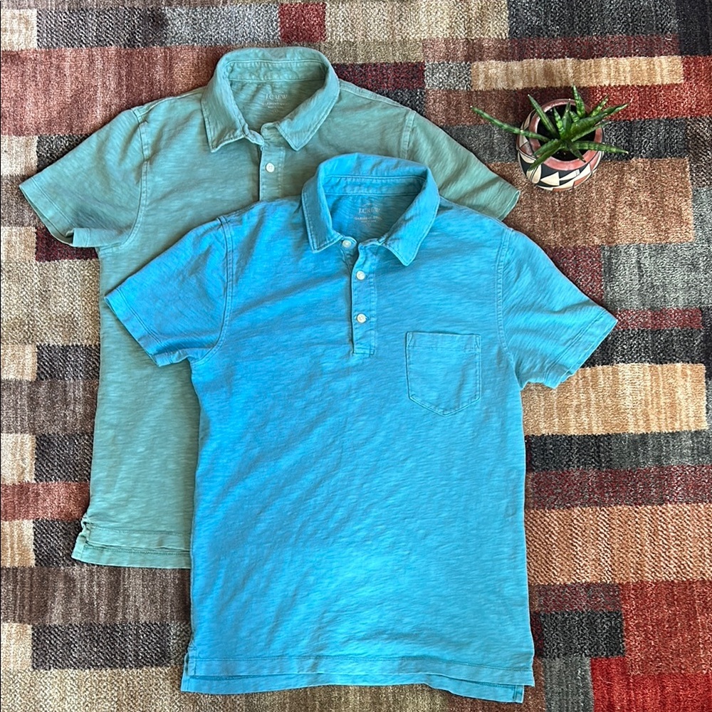 Two J Crew polos